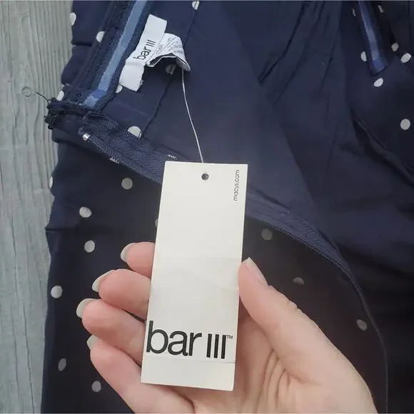 🔥 POLKA DOT BAR III NWT STRAPLESS SWEETHEART NECKLINE SHIFT DRESS SIZE 16 - Picture 11 of 15